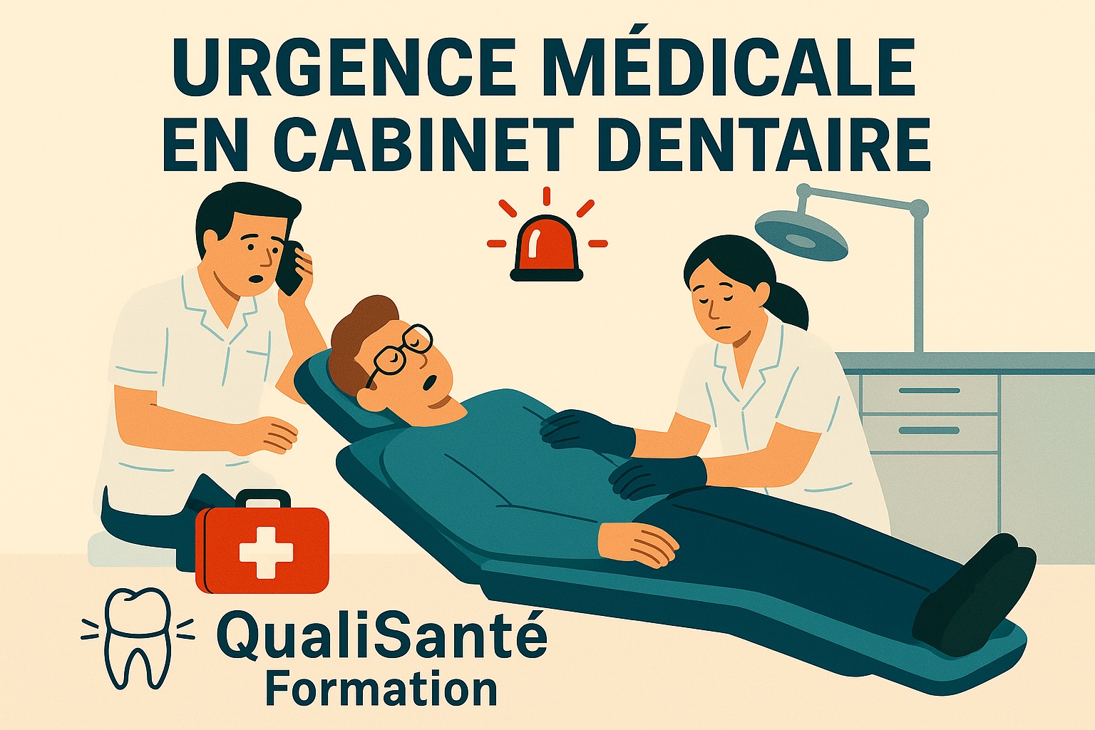 Urgence médicale en cabinet dentaire