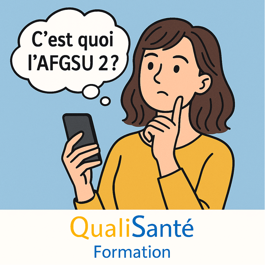 AFGSU 2 fiche technique : c'est quoi la formation, objectifs et modalités, visuel QualiSanté Formation