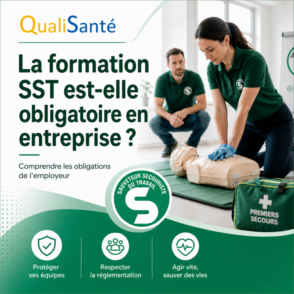 Formation SST obligatoire : salariés formés aux gestes de premiers secours en entreprise